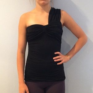 Asymmetrical black top
